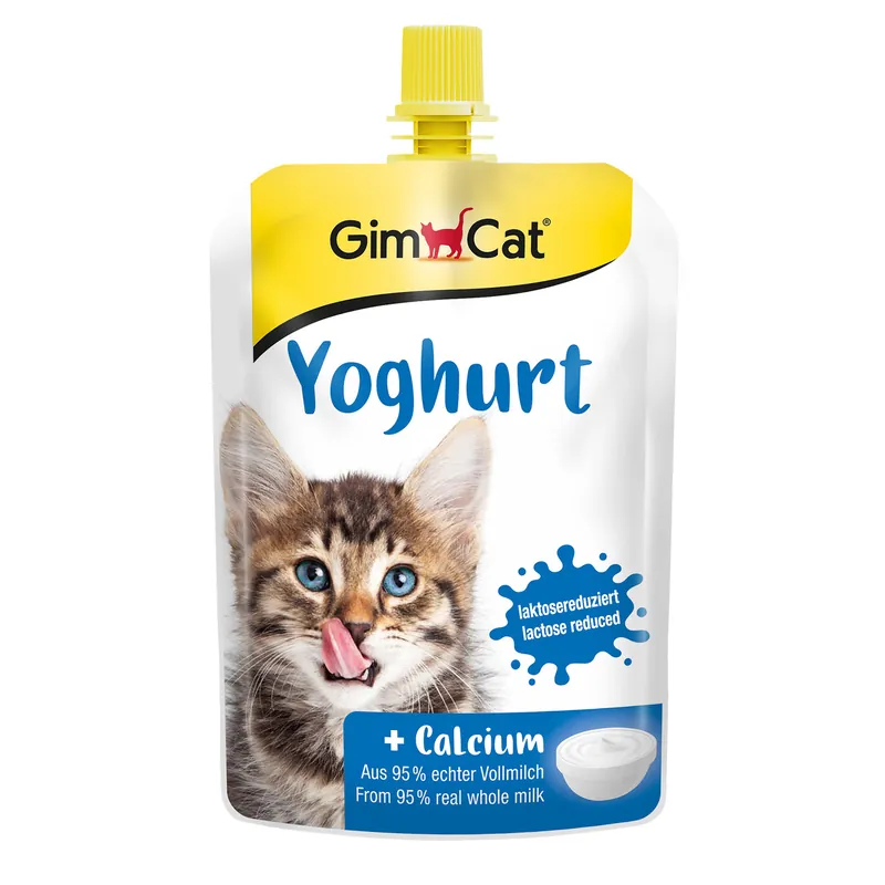 Sparpaket 2 x 150 g GimCat Yoghurt Katzen Snack Garantierte Lieferung